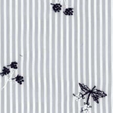 棉60支細棉布絲柔軟印花刺繡蕾絲 色號 01
