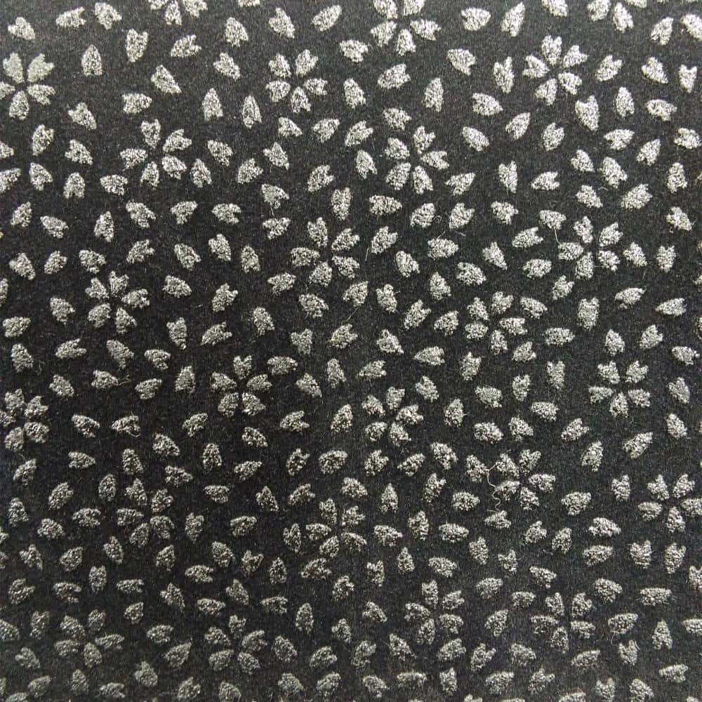 麂皮絨 壓紋印花 色號 14