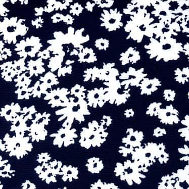 Femminish雪紡寬幅單色印花 色號 01