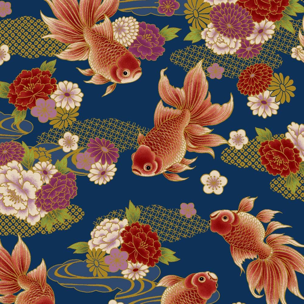 HYAKKA 印花布 色號 11