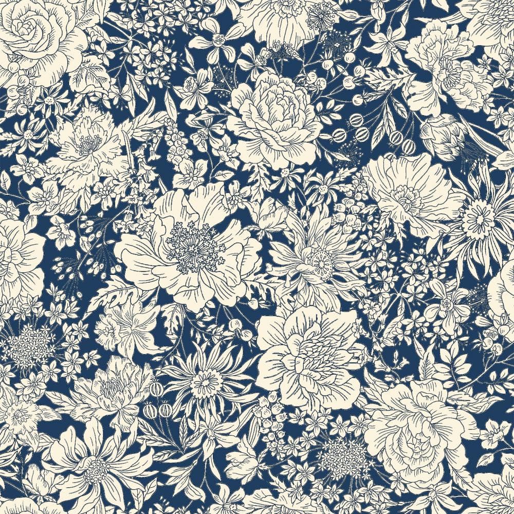 60支細棉布 花卉印花 色號 06