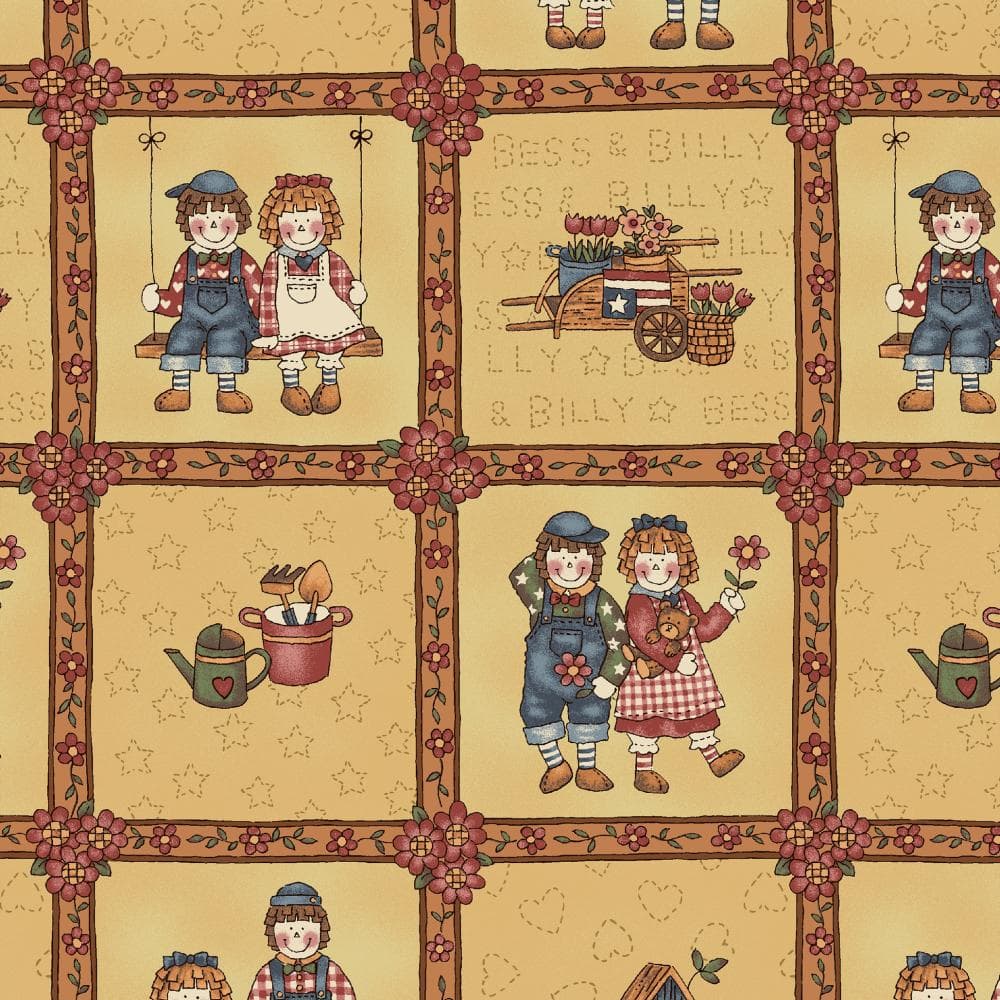 BESS & BILLY 印花布
