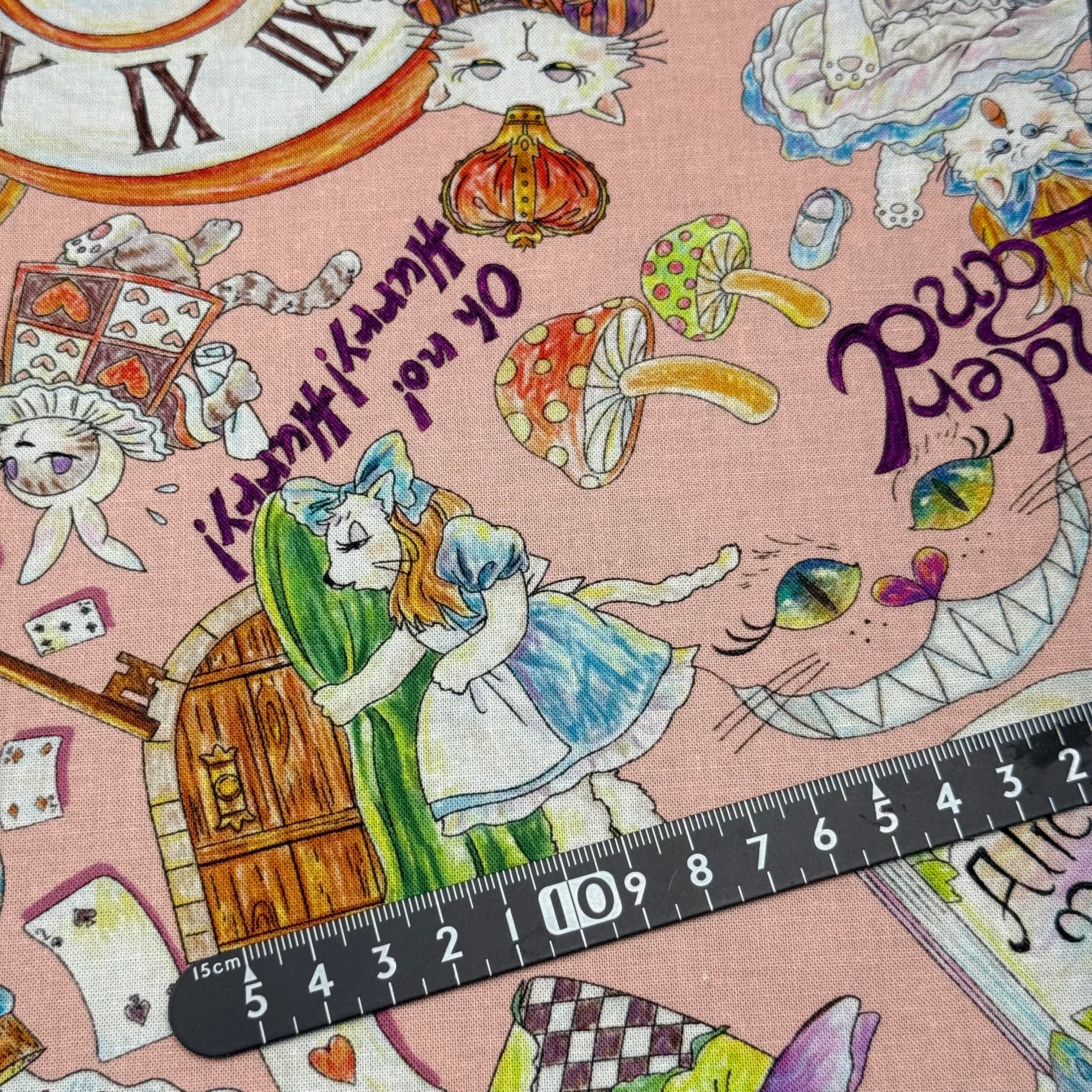 FAIRYTAIL DE NYA（愛麗絲）平織細布 色號 04