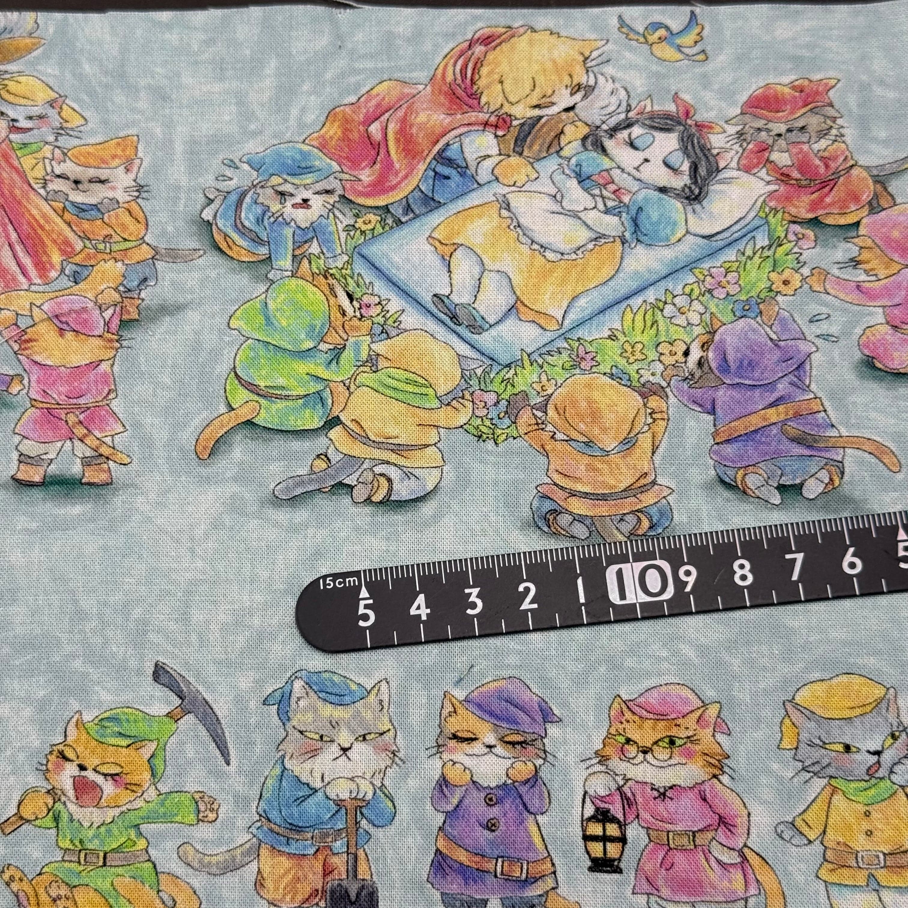 FAIRYTAIL DE NYA（白雪公主）平織細布 色號 05
