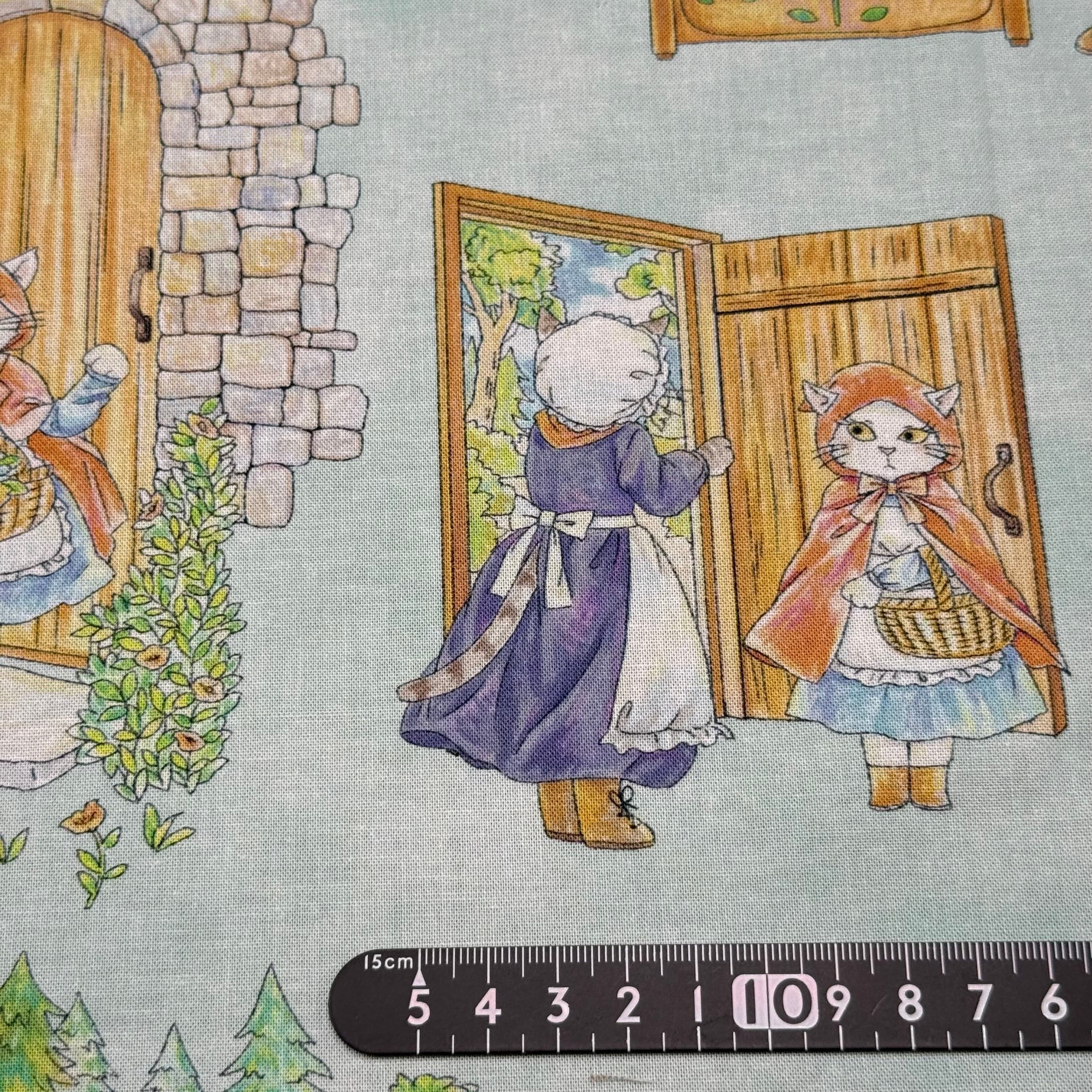 FAIRYTAIL DE NYA（小紅帽）平織細布 色號 04