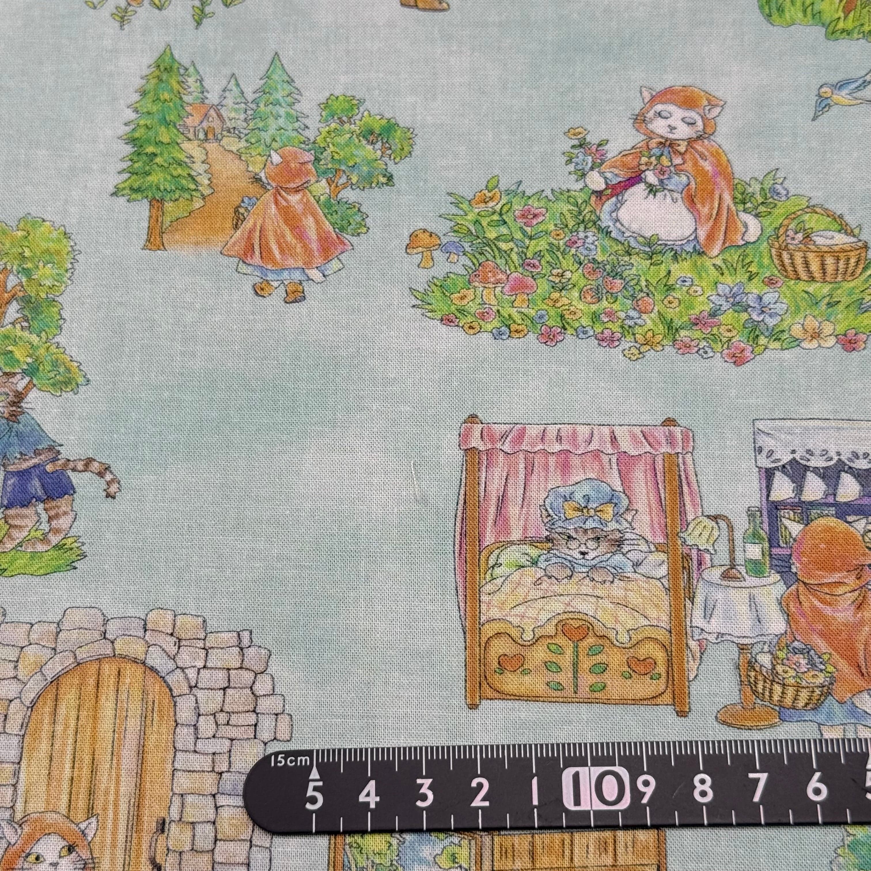 FAIRYTAIL DE NYA（小紅帽）平織細布 色號 04