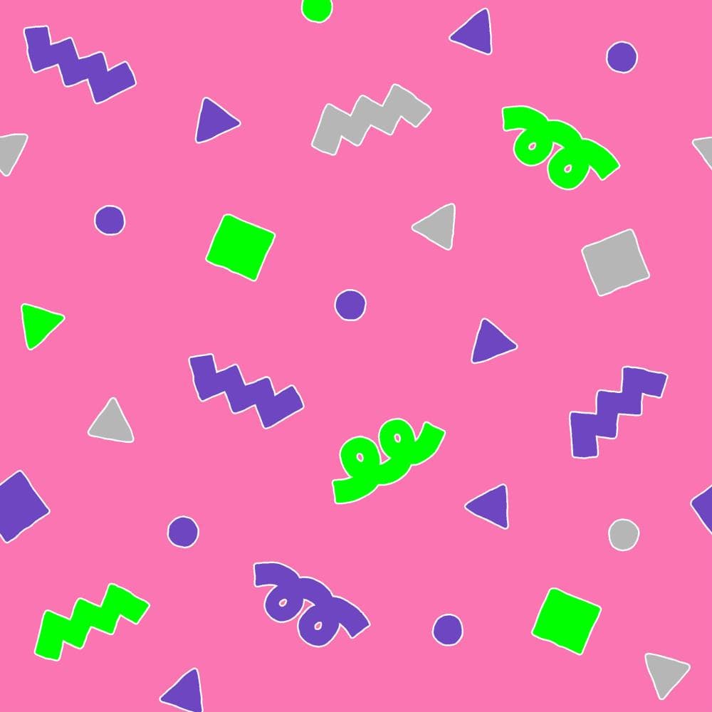 霓虹POP印花布 色號 04
