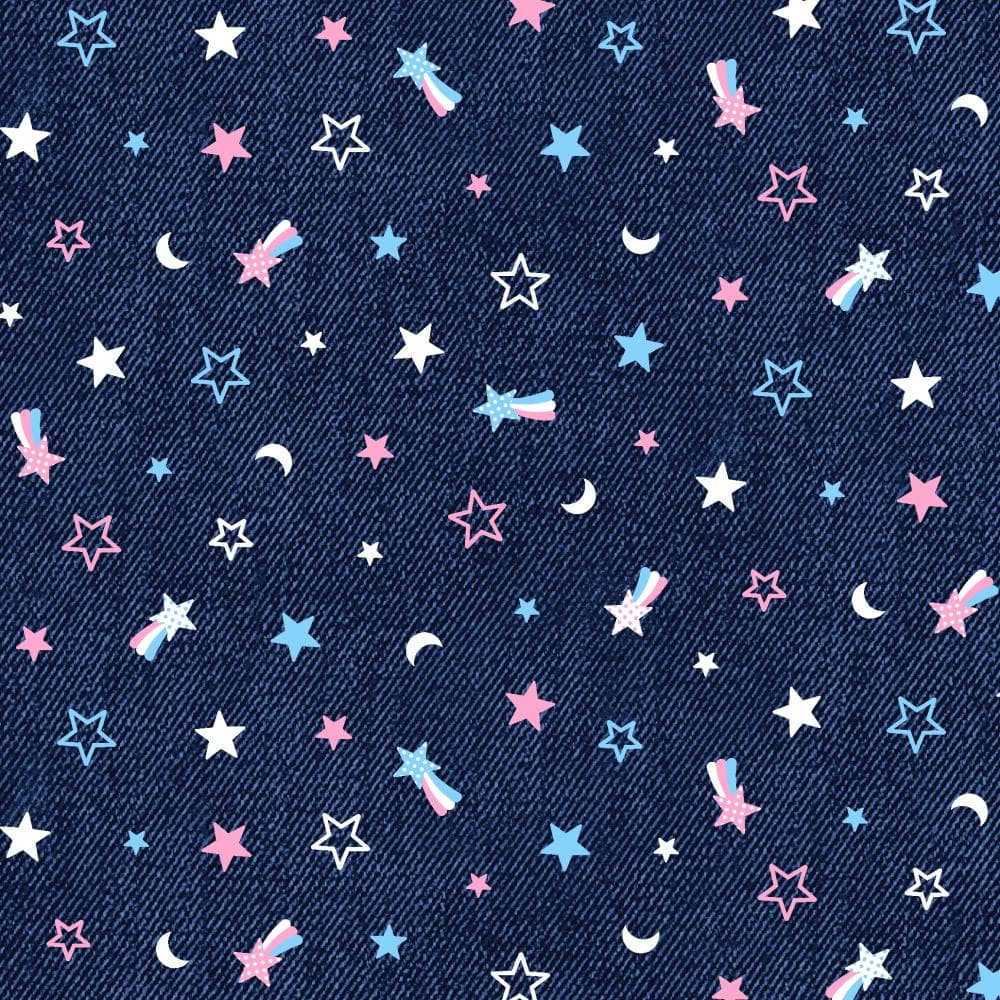 亮蔥Y2K印花布