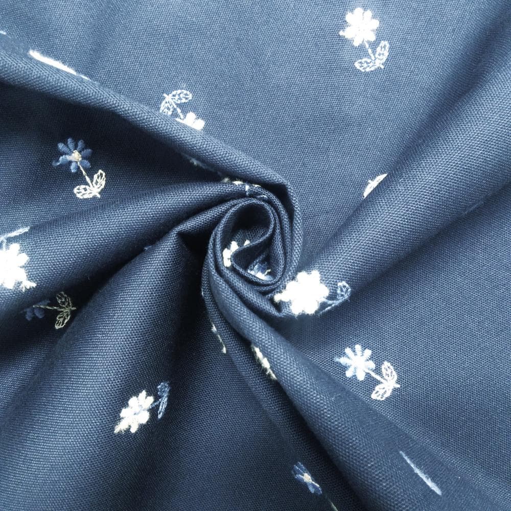 刺繡牛津布花朵 色號 02
