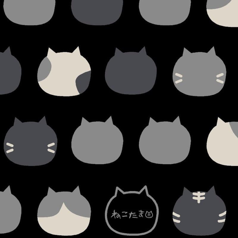 貓咪圖案 色號 12
