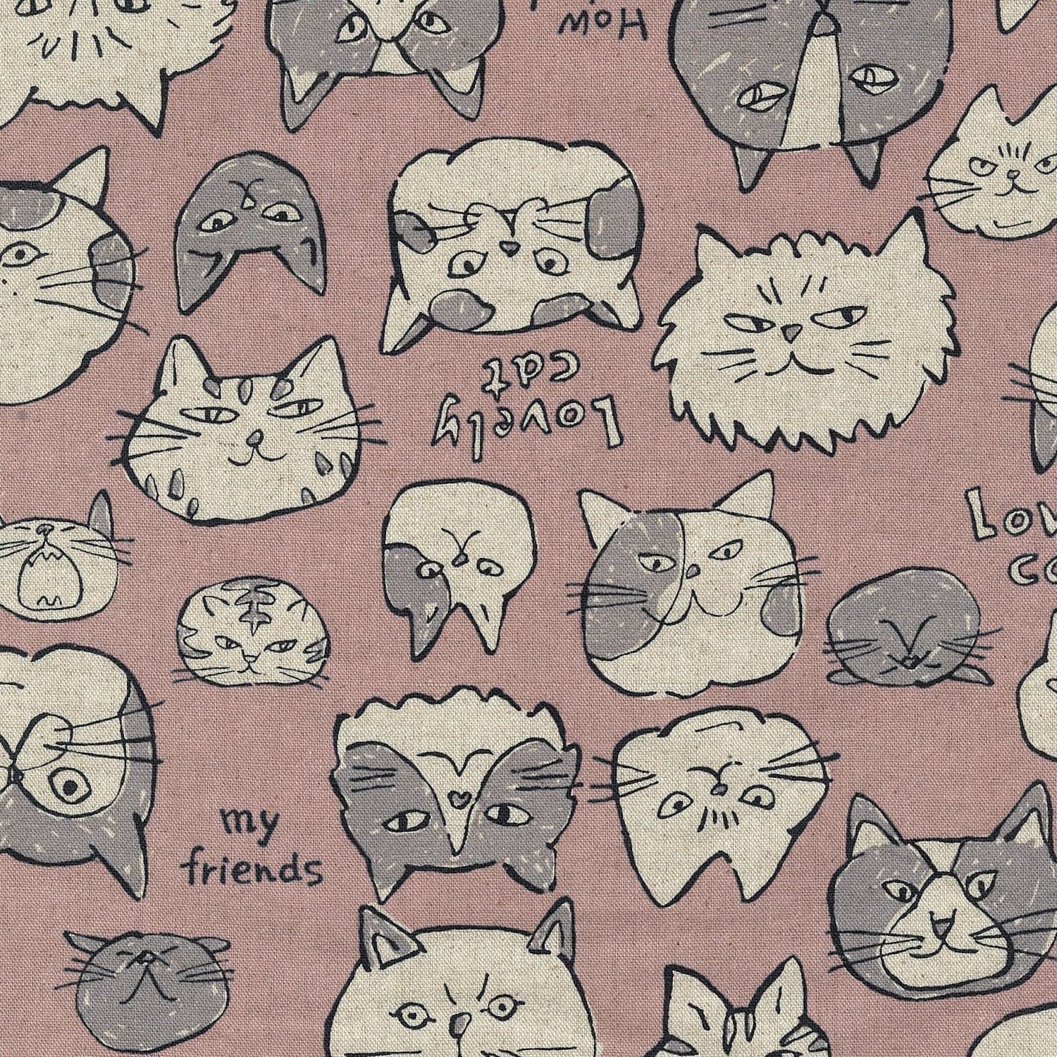 童趣貓 (Doodle Animals Cats) 色號 02