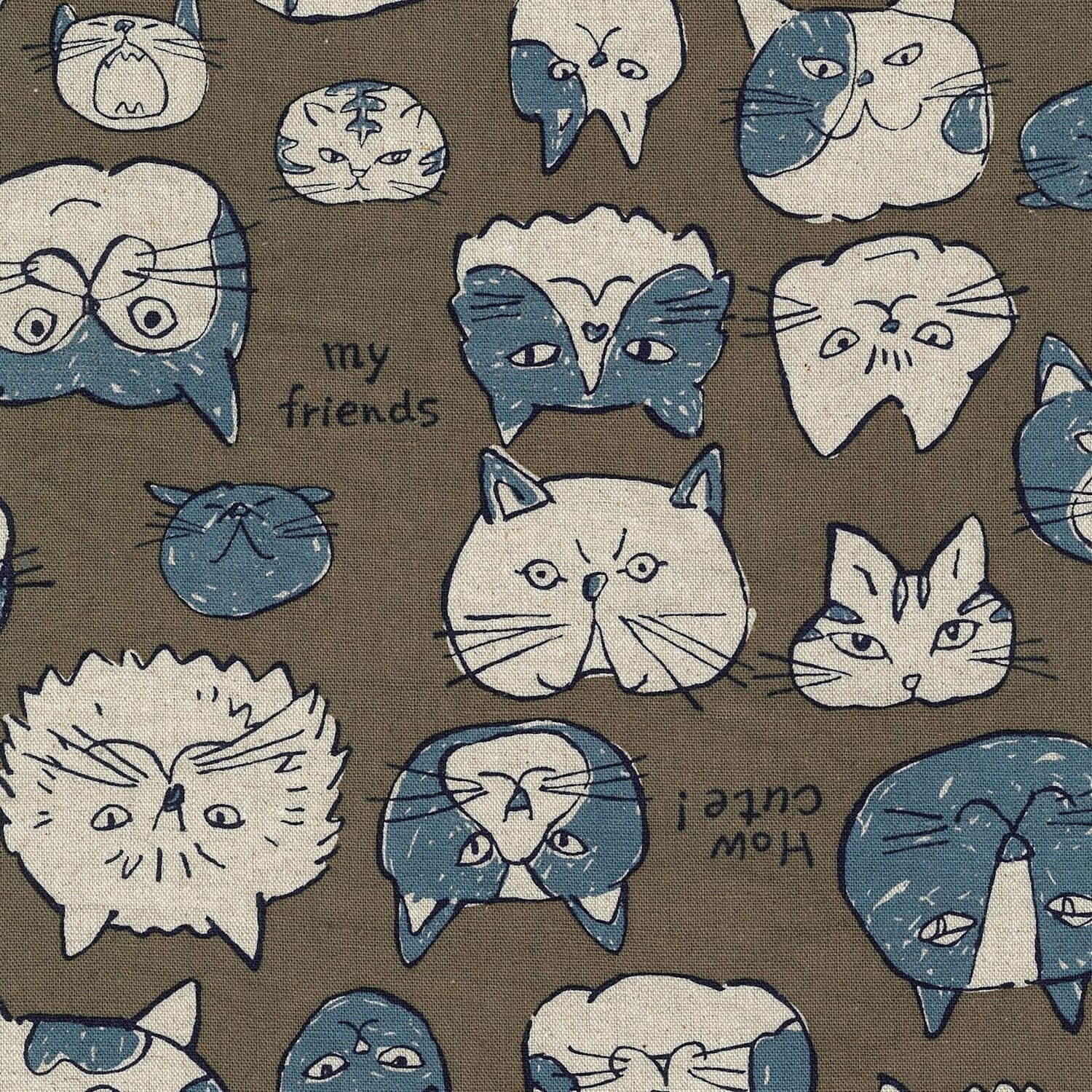 童趣貓 (Doodle Animals Cats) 色號 03