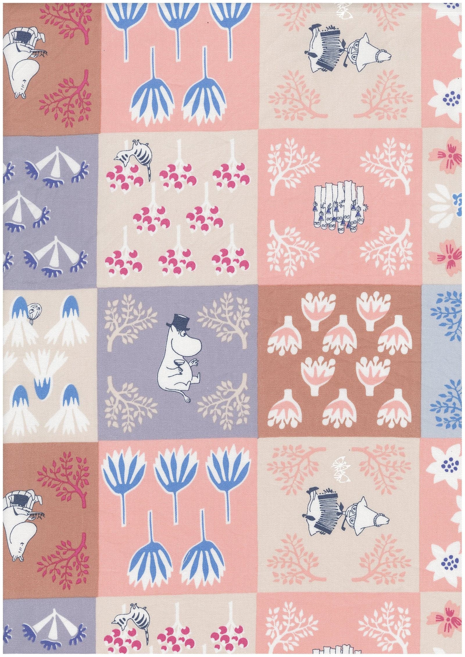 MOOMIN 森林與花之間 牛津布