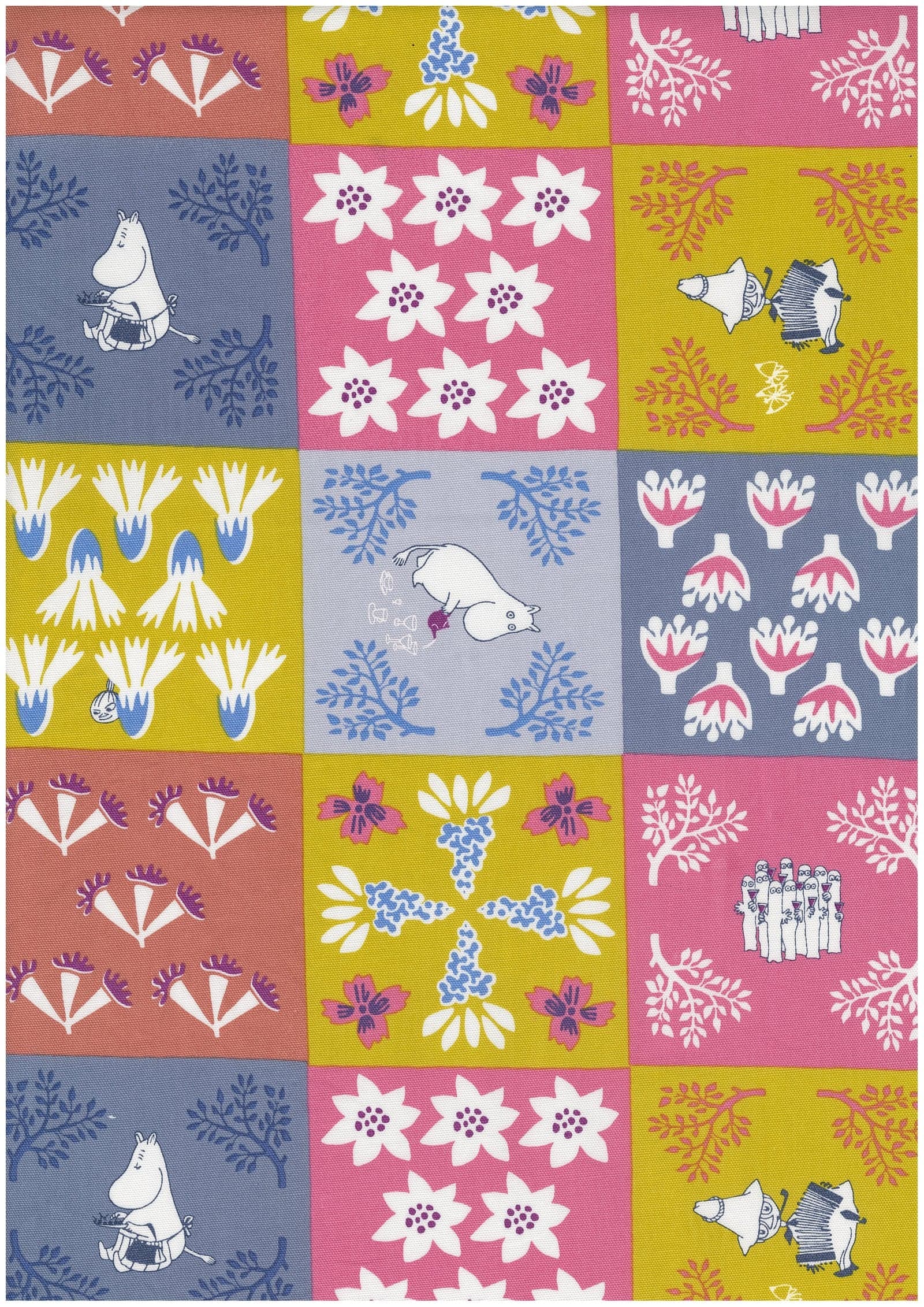 MOOMIN 森林與花之間 牛津布 色號 03