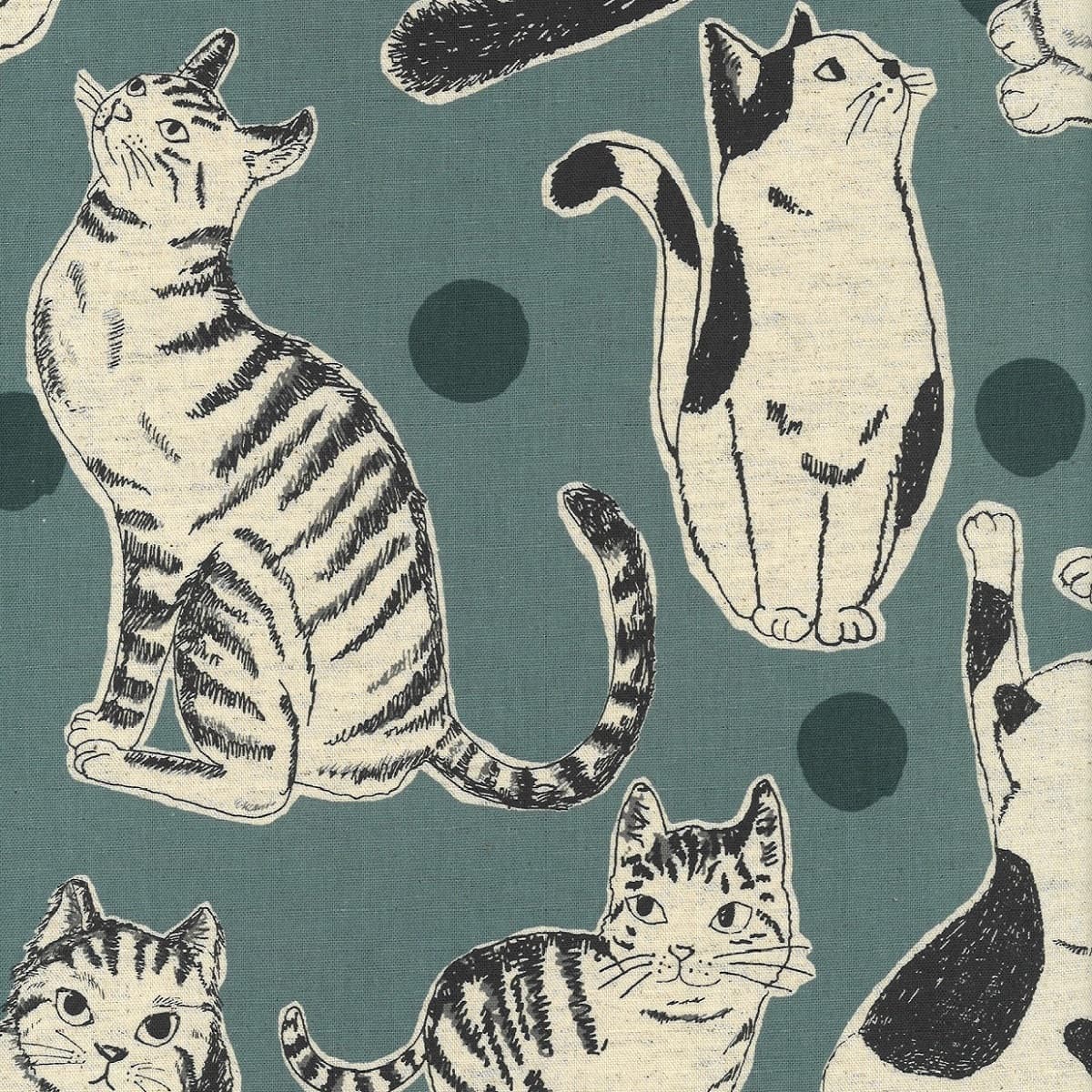 猫柄 色號 04