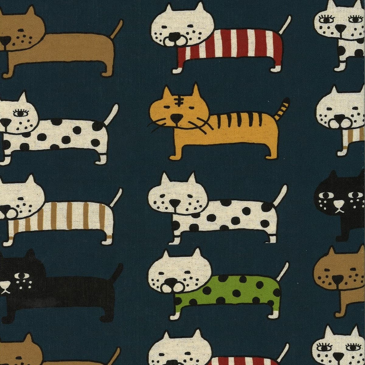 猫柄 色號 02