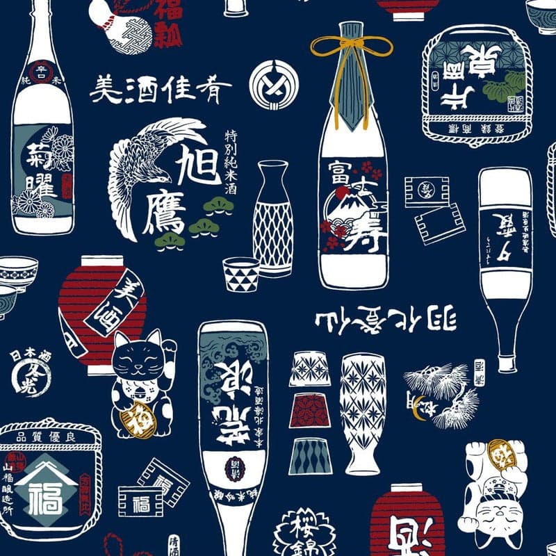 和風圖案 色號 07