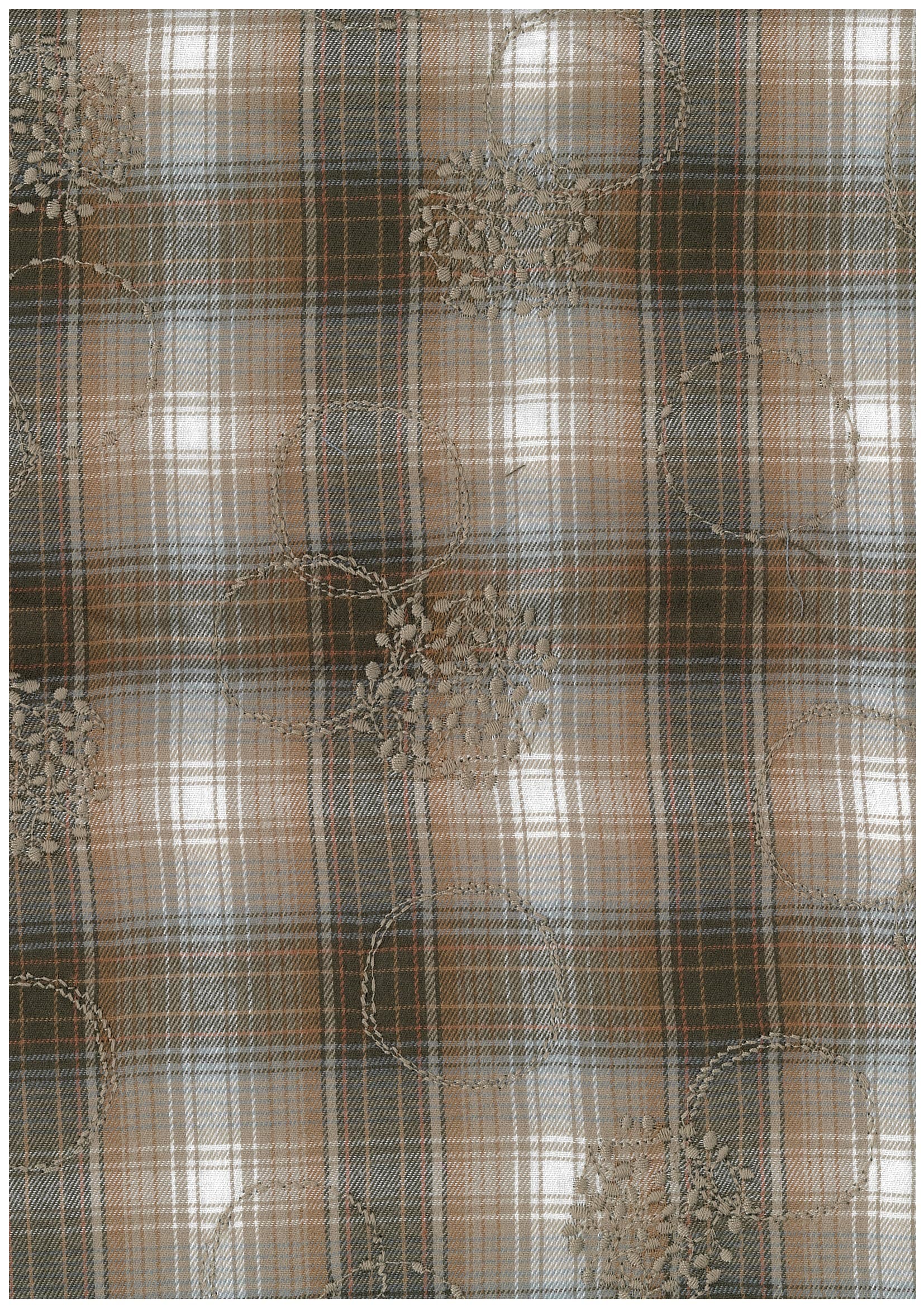 Embroidered Check 色號 03