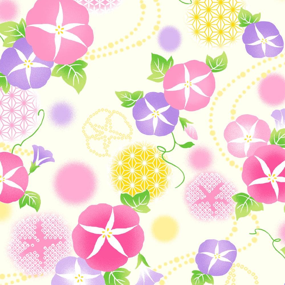 南洋和花紋印花 色號 09