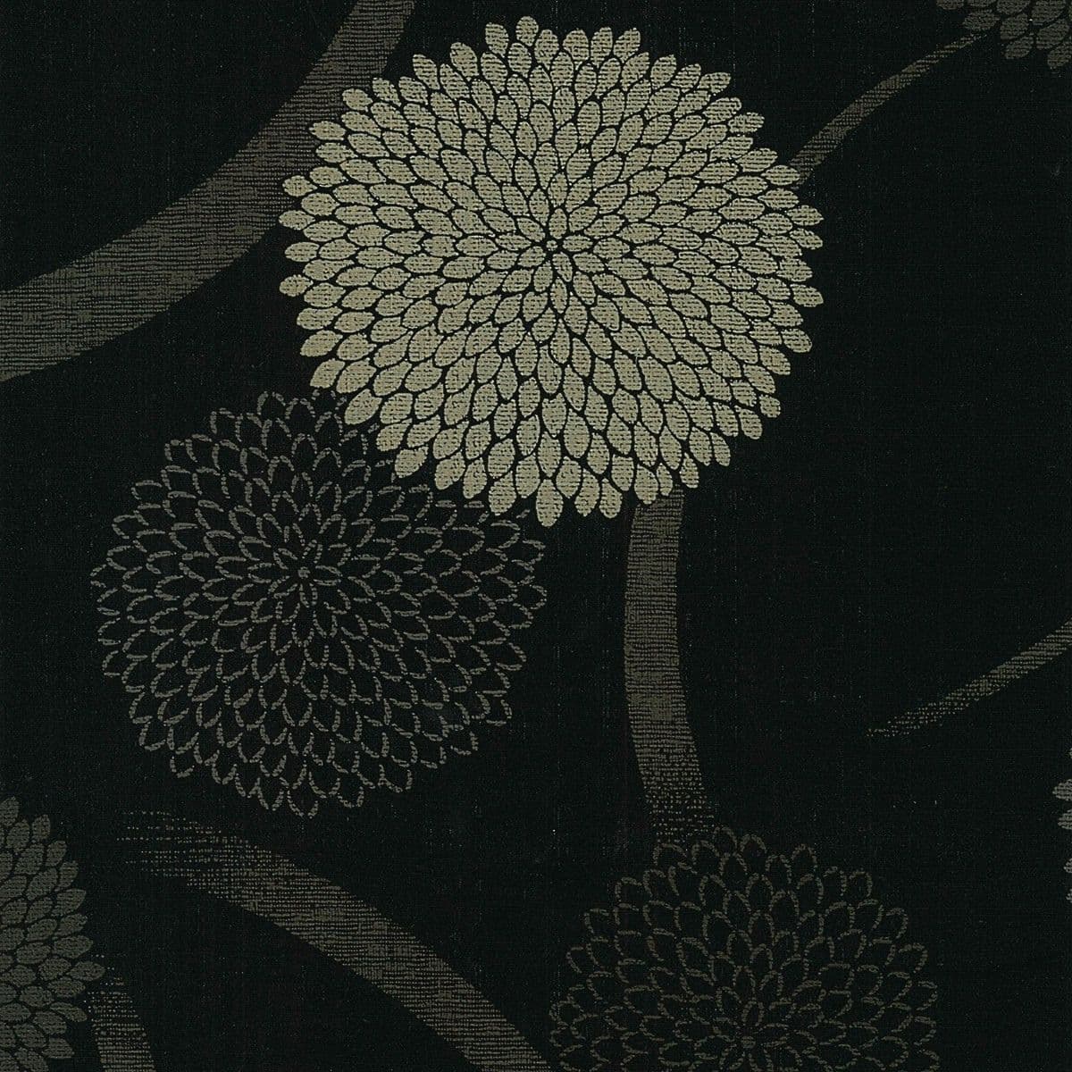 菊花紬紋樣