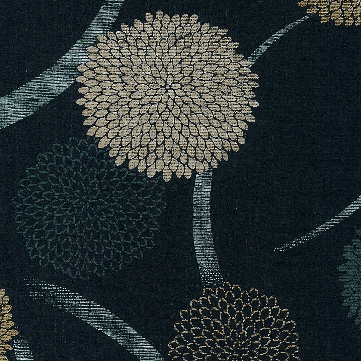 菊花紬紋樣 色號 02