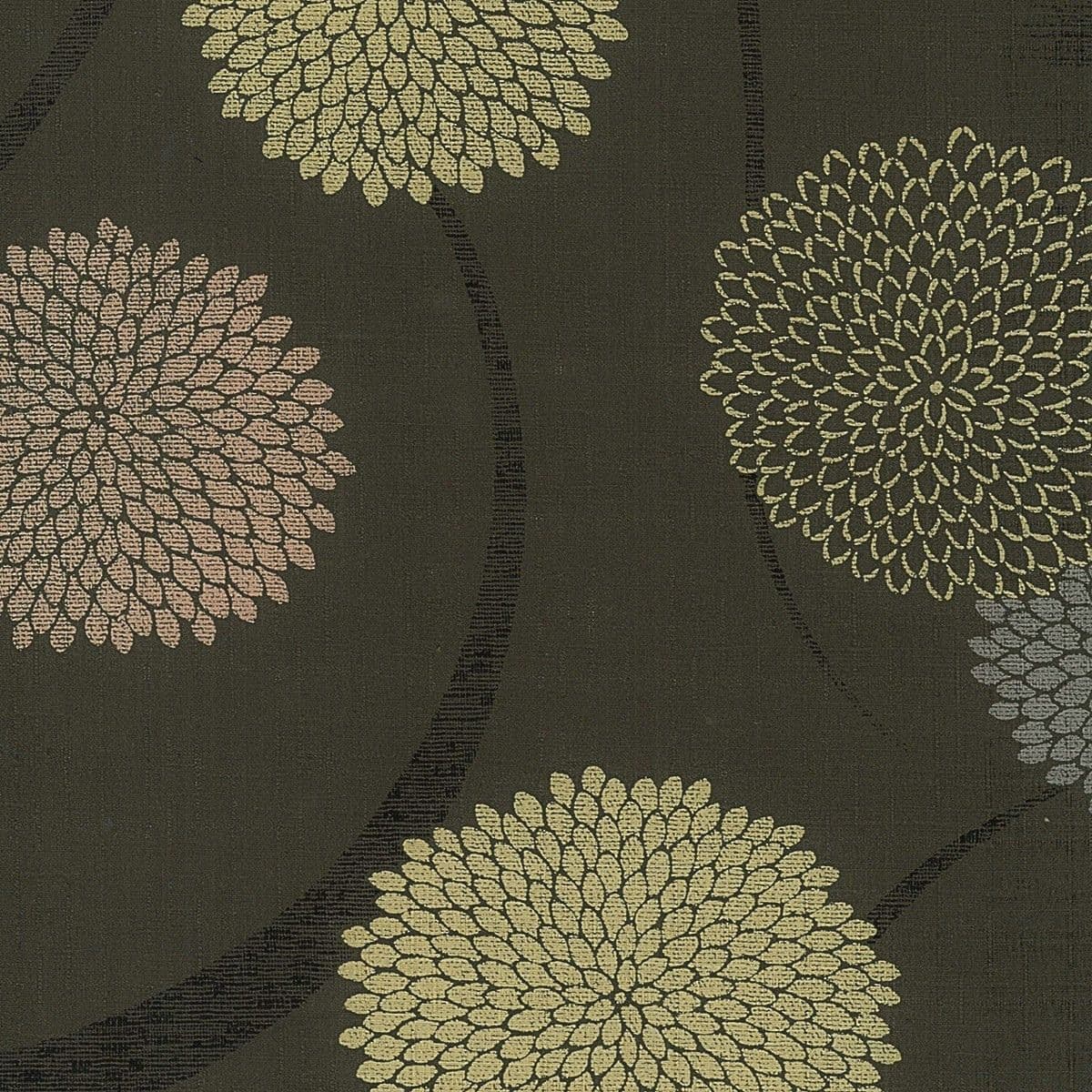 菊花紬紋樣 色號 03
