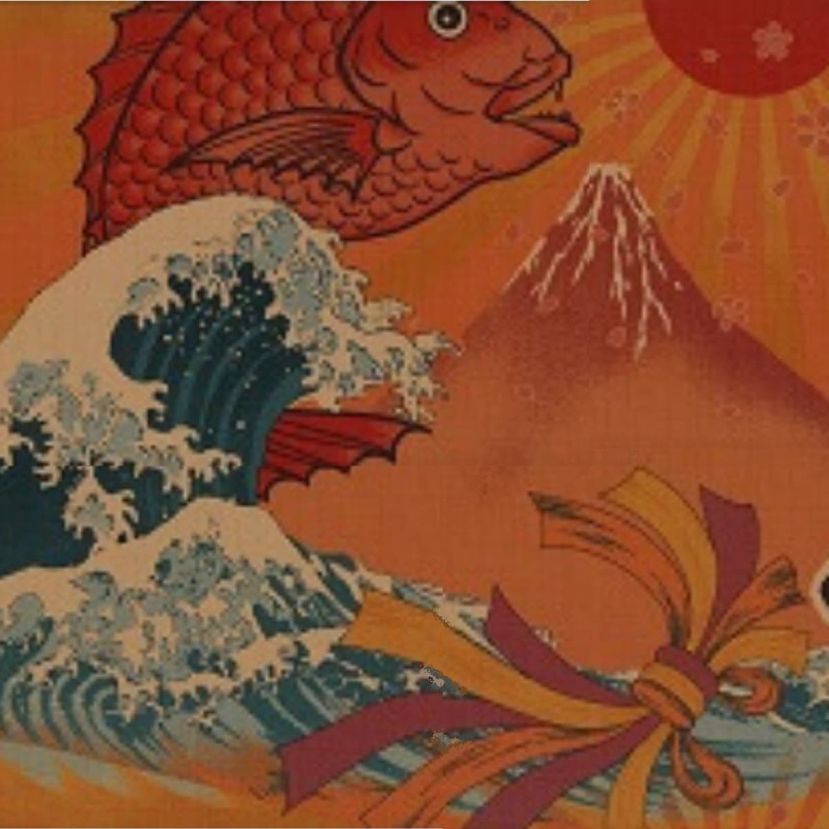 魚柄 色號 02