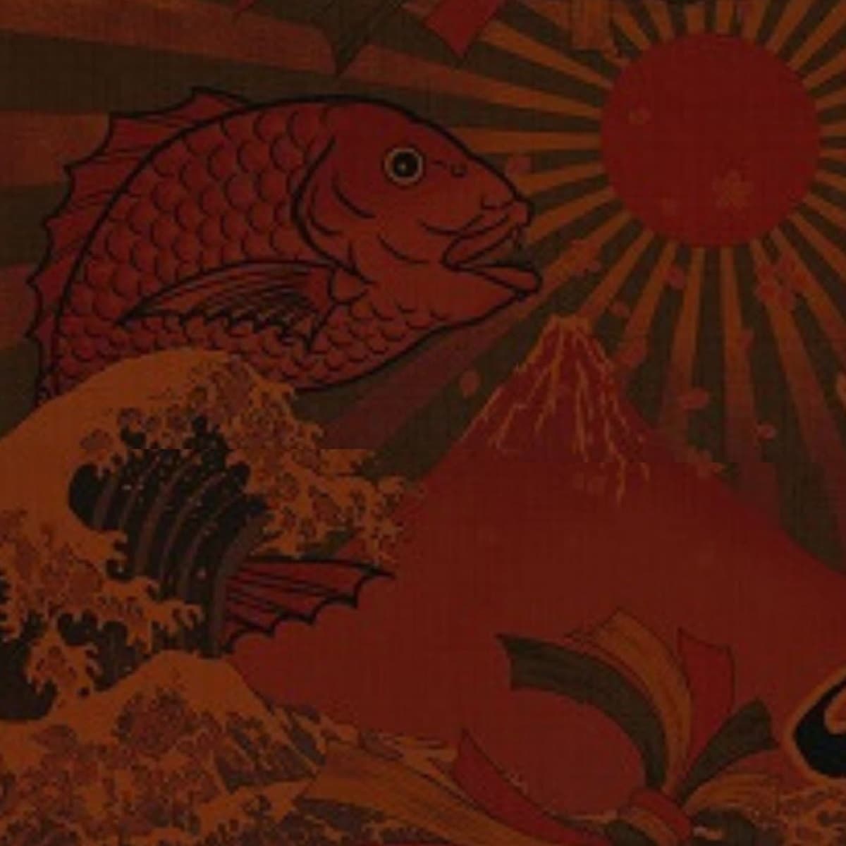 魚柄 色號 03