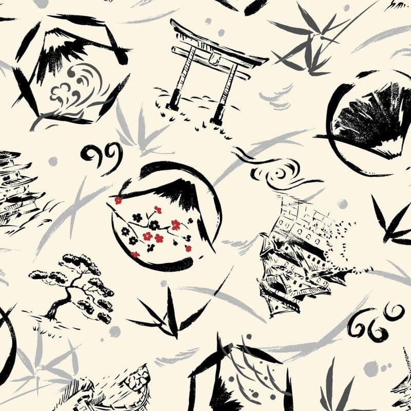 和風圖案 色號 02
