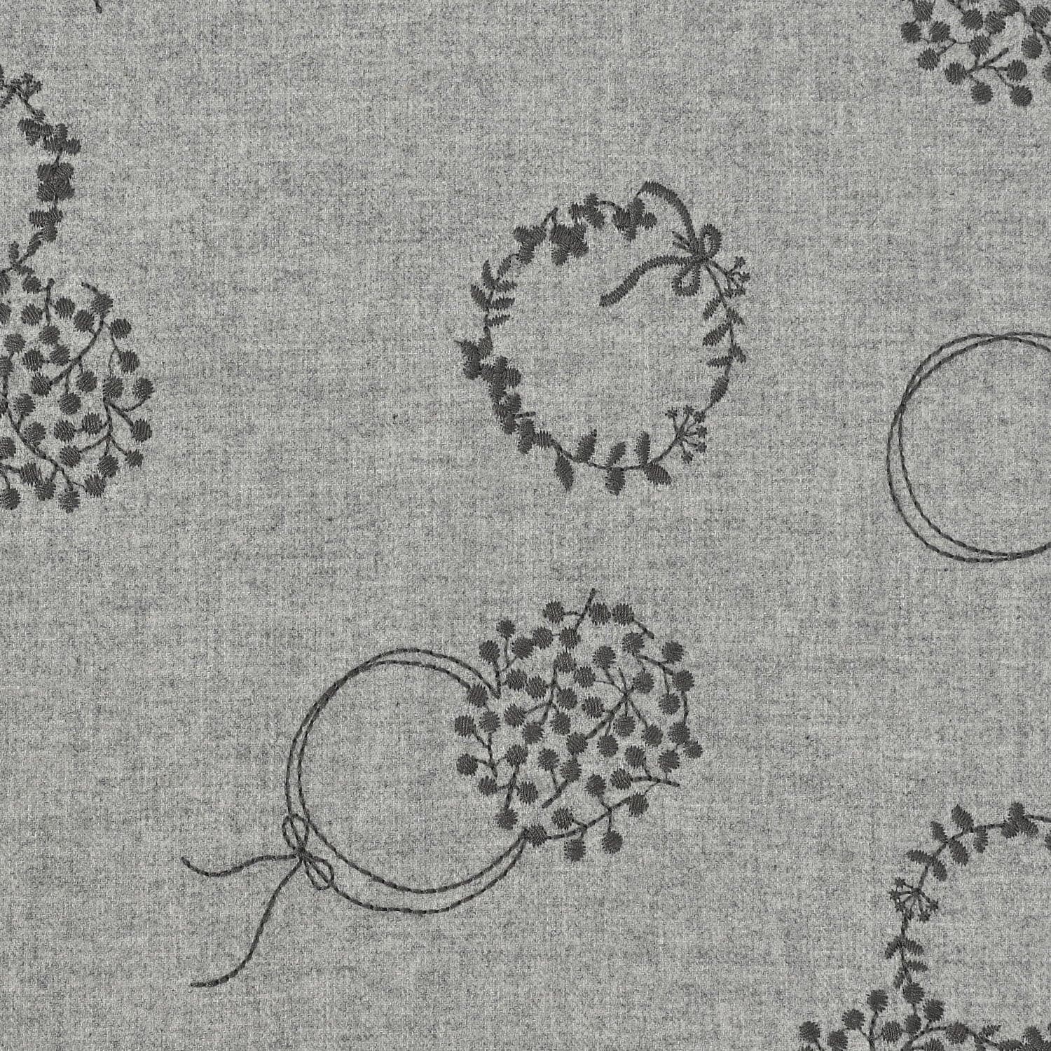 刺繡薄法蘭絨