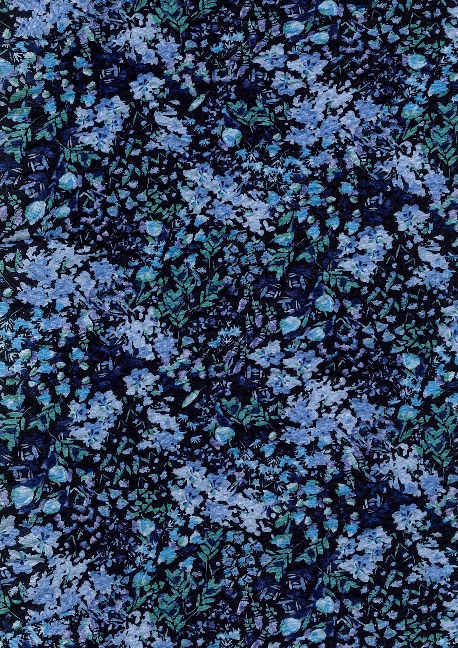 花卉圖案 泡泡紗 色號 12