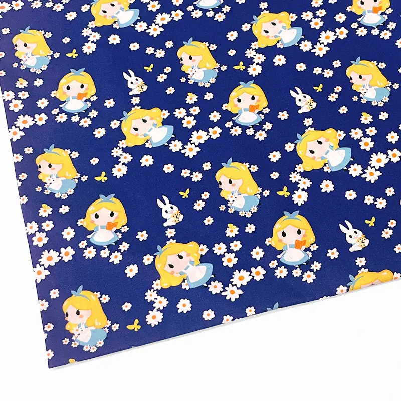 花田女孩 台灣印花純棉布
