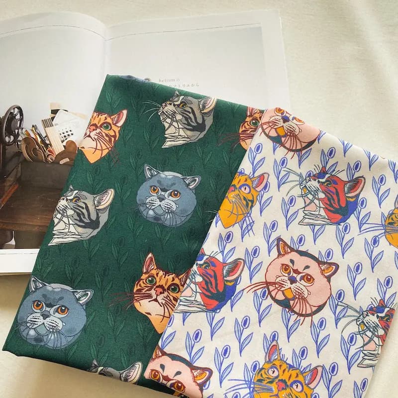 CATS 原創印花純棉布