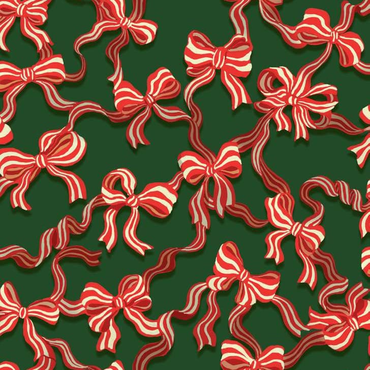 平織細布 Holiday Ribbon