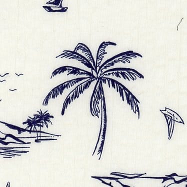 棉60細棉布波紋加工印花