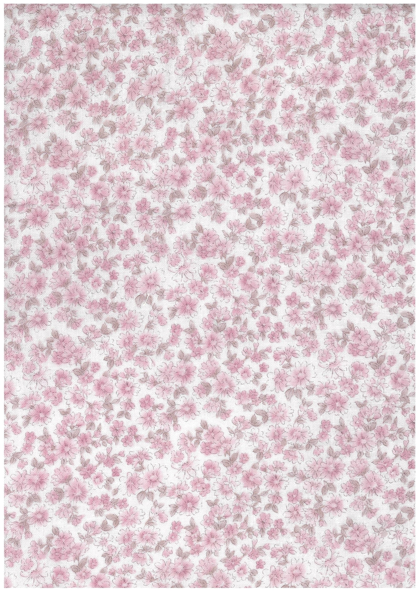 水彩花 雙層紗