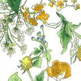 亞麻平織細布印花天使柔軟加工
