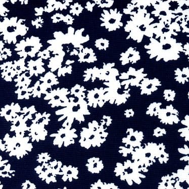 Femminish雪紡寬幅單色印花