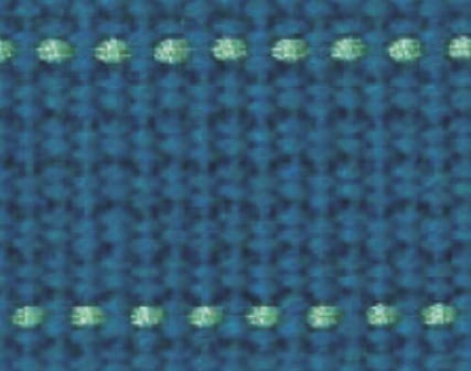 echino 刺繡織帶 土耳其藍