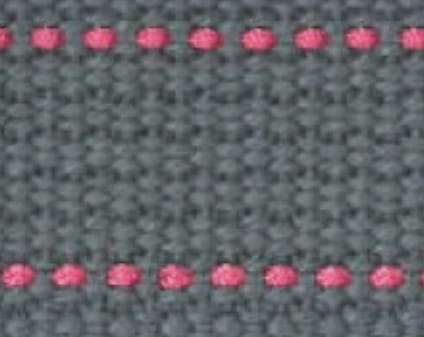 echino 刺繡織帶 灰色