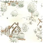 拼布圖案精梳平織布