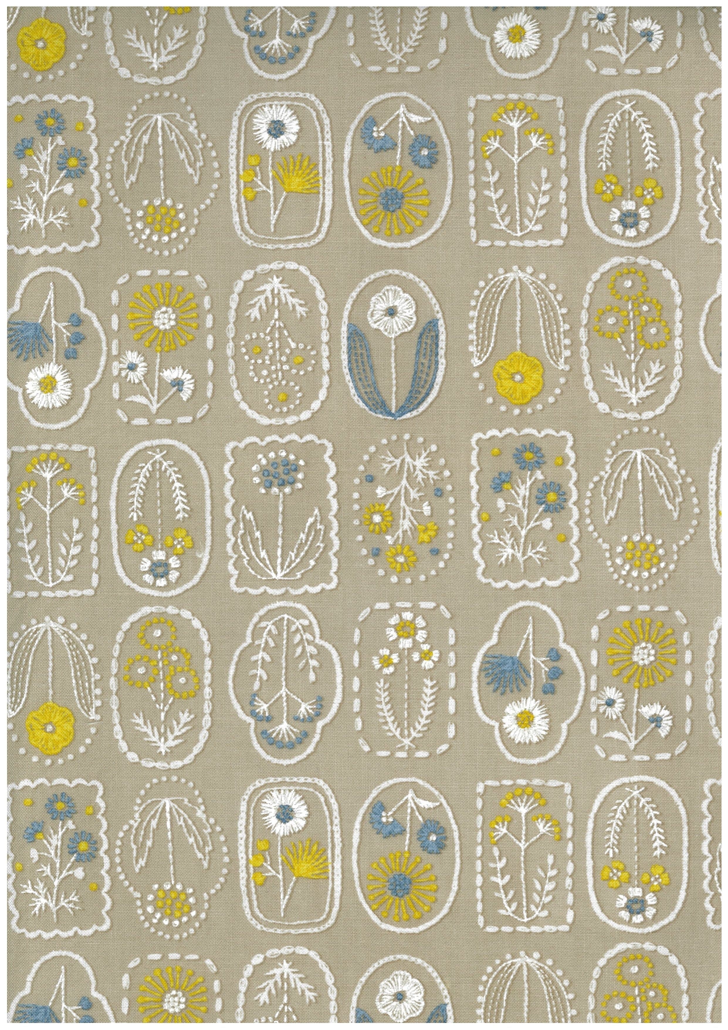 刺繡風格印花