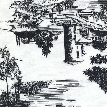 棉40府綢印花