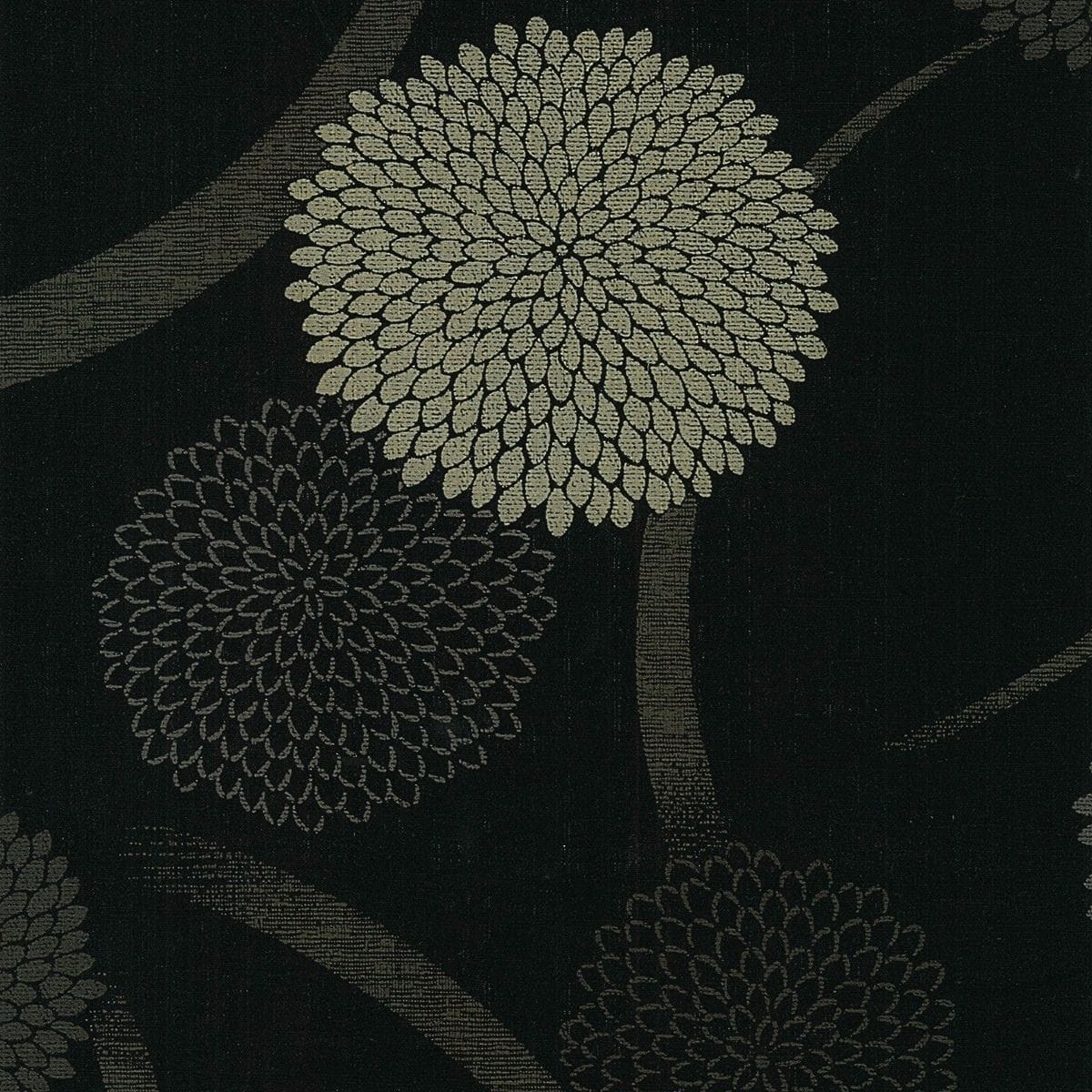 菊花紬紋樣